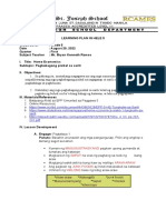 Learning Plan Grade 5 (WEEK 2)