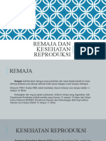 Remaja Dan Kesehatan Reproduksi