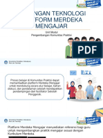 Materi Dukungan Teknologi Platform Merdeka Mengajar