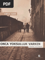 Emile Ajar Romain Gary Onca Yoksulluk Varken | PDF