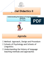 Unit 1 - Understanding The History of Language Teaching Methods