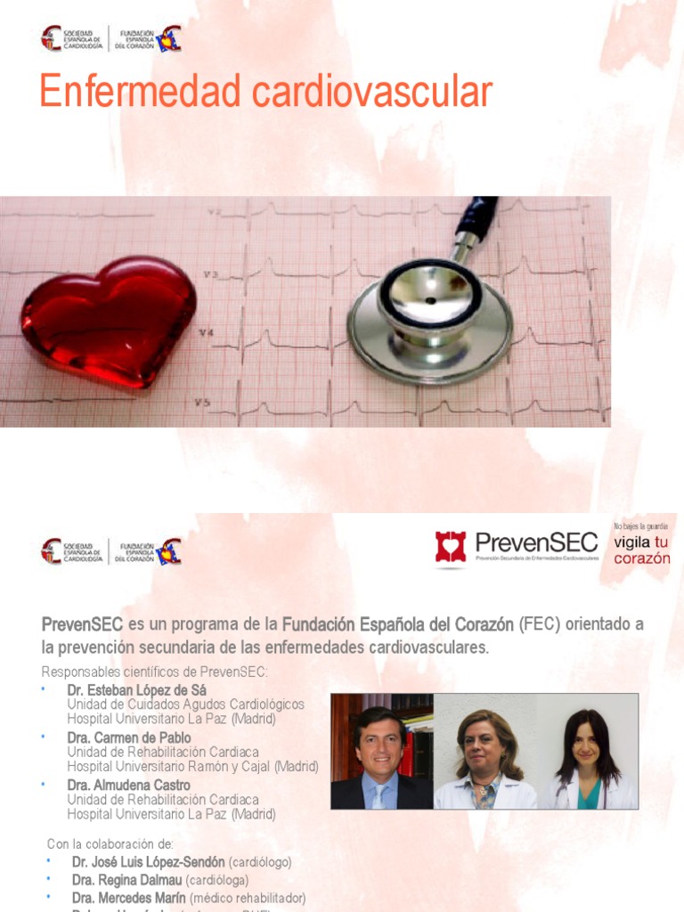 Prevención de Enfermedades Cardiovasculares | PDF | Enfermedades ...