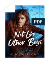 Not Like Other Boys - K. A. Merikan