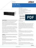 DHI NVR616R 64128 4KS2 - Datasheet - 201706081