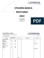 Recetario Pasteleria Basica 2022