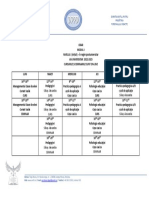 Orar Modul I Postuniversitar - 2022-2023