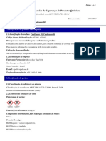 Catalisador 30,60: Ficha de Segurança Química