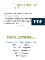 Energy UnitsUnits Conversion 2022