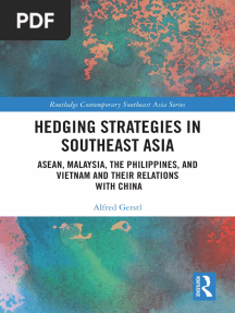 Alfred Gerstl - Hedging Strategies in Southeast Asia - ASEAN, Malaysia, The Philippines, and Vietnam and Their Relations With China (2022, Routledge) - Libgen - Li