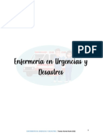 Enfermería en Urgencias y Desastres