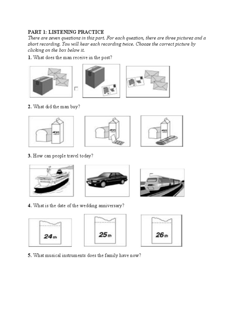Listening and Reading Practice Guide | PDF
