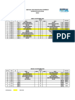 Jadwal Pertandingan Futsal - Pomprov Sumsel Iv 2022