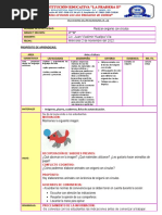 SESIÓN DE APRENDIZAJE #22 Realizan Origamis Con Círculos