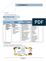 3° Grado - Actividad Del 20 de Octubre