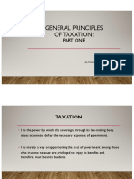 CLWTAXN General Principles of Taxation Part One