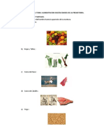 Alimentacion Según Edades de La Prehistoria