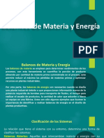 Balances de Energia 1