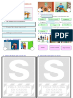 FICHA - Identificamos Zonas Seguras en La Escuela y Casa
