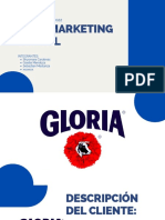Gloria - Plan de Marketing Digital