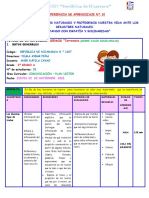 Ruta de Sesión - Plan Lector