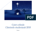 Caiet Colinde Caminele Studentesti