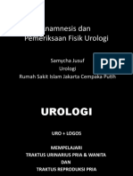 Anamnesis Dan PF Urologi