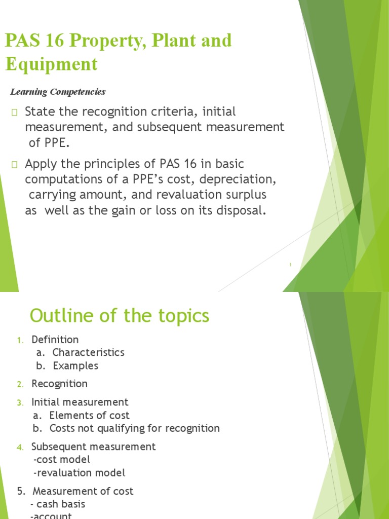Pas 16 Ppe Summary