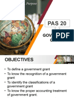 CHAPTER 16 - PAS 20 Government Grant
