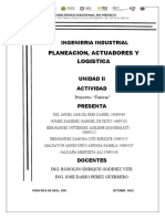 2p Proyecto Pdi, Actuadores y Logistica