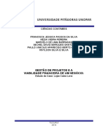 Análise da viabilidade financeira de três projetos de abertura de lojas para a empresa Calce Leve