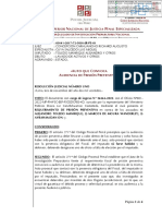 Audiencia de Prisión Preventiva Contra Alejandro Toledo