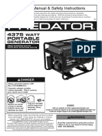 Predator Generator Manual