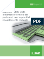 STYRODUR Brochure Pavimenti Radianti 2500 Cns