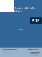 Bangalore City Traffic Management System