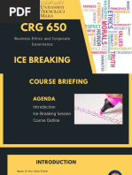 CRG - Briefing