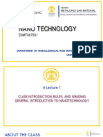 ENMT807951-Nanotechnology#Class Intro and Nanotech Basics