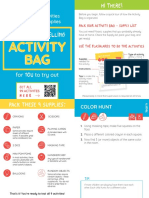Activity Bag Freebie
