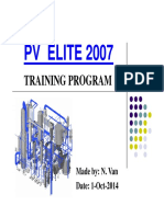 PV Elite 2007 - Training On Oct-2014 HL