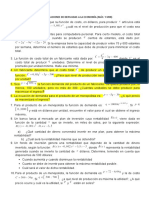 Problemas de Aplicaciones de Derivadas A La Economía