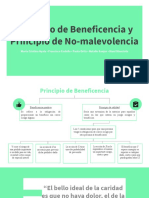 Principio de Beneficencia y Principio de No Malevolencia