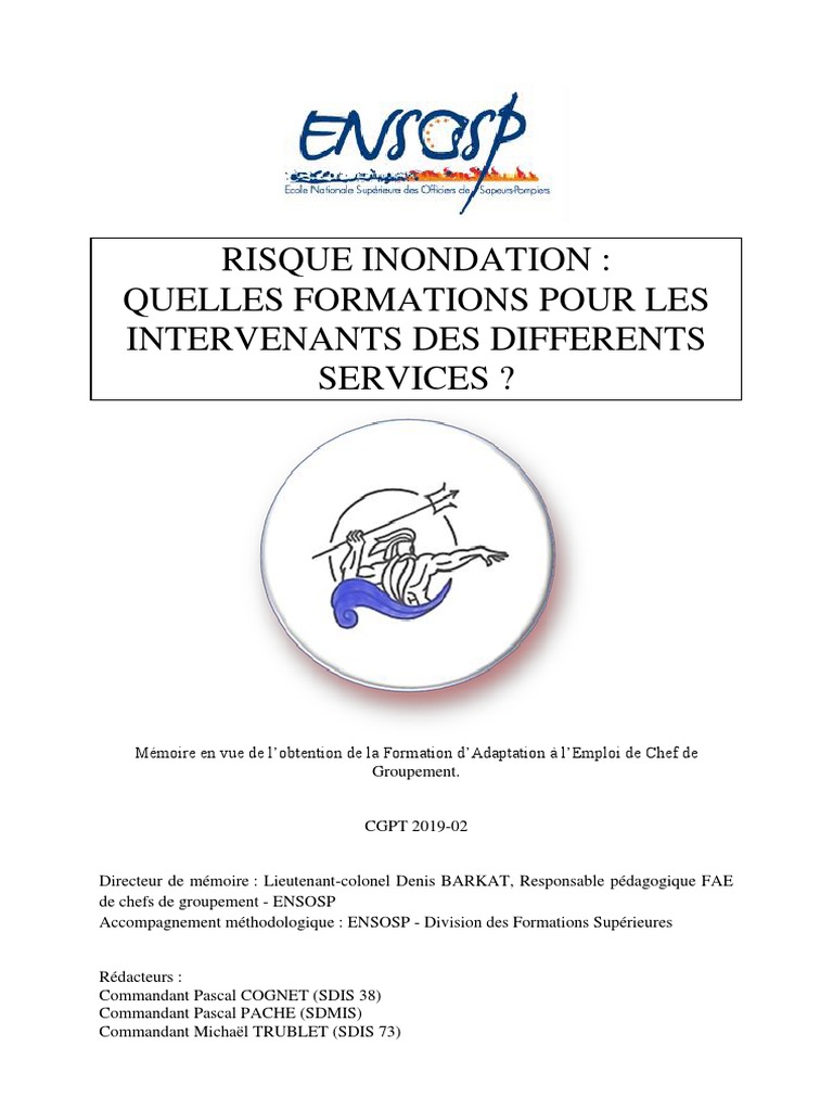 Risques Inondations Et Formations, PDF, Inondation