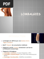 Drapeaux rouges en lombalgie sciatique | PDF | Lombalgie | Physiologie
