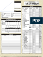 Warhammer FRP - Character Sheet - 2nd Ed v1.3