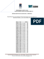 Lista de Notas Individuais