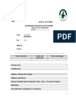 Informe No 01 Mejoramiento Genetico Sapecho