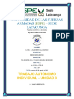 Trabajo Autónomo Individual - Unidad 3 - Banda Logro Esteban Danilo