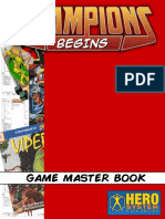 Champions Begins Game Master Book