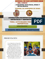 Actividades Fisicas y Deportivas