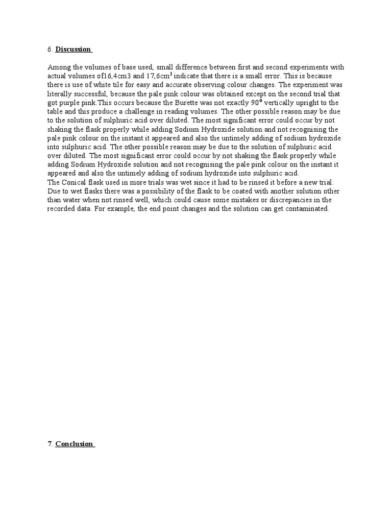 Literature Review PDF Titration Chemistry