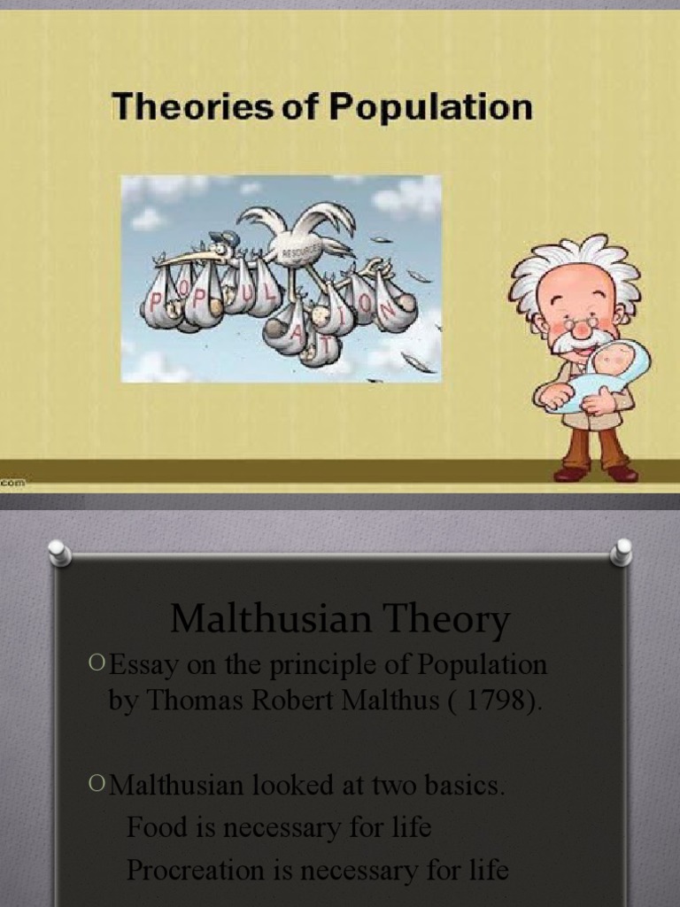 Theories of Population PDF Economies Health Sciences